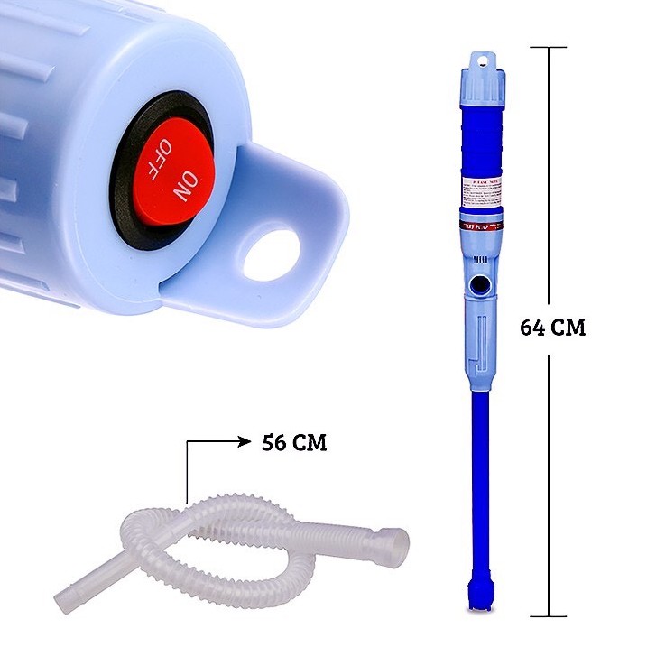 Bơm hút tự động nước, rượu, xăng dầu, chất lỏng, hóa chất đủ loại - chạy pin tự động (hàng có sẵn)