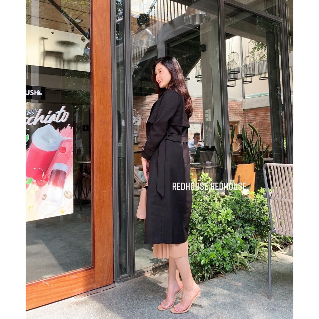 ÁO MANGTO KAKI DÁNG DÀI- ÁO TRENCHCOAT DÁNG DÀI