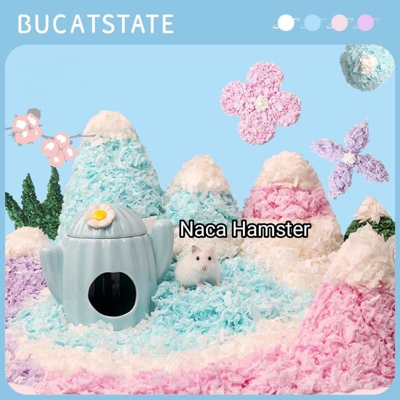 Giấy BUSCATSTATE màu sắc cho Hamster giá rẻ nhất shopee NACA Hamster