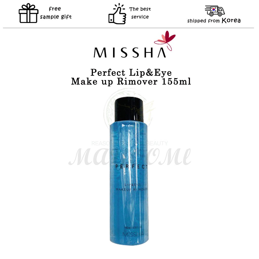 Nước Tẩy Trang Hoàn Hảo Cho Mắt Môi 155ml missha