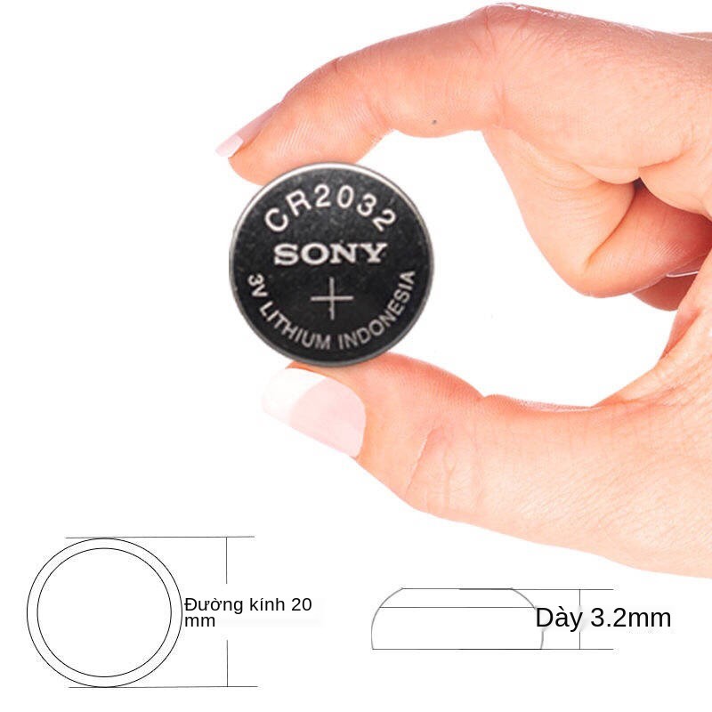 Nút Pin CR2032 Bluetooth Selfie Máy tính Máy chủ Top Box Đồng hồ đo đường huyết điện tử