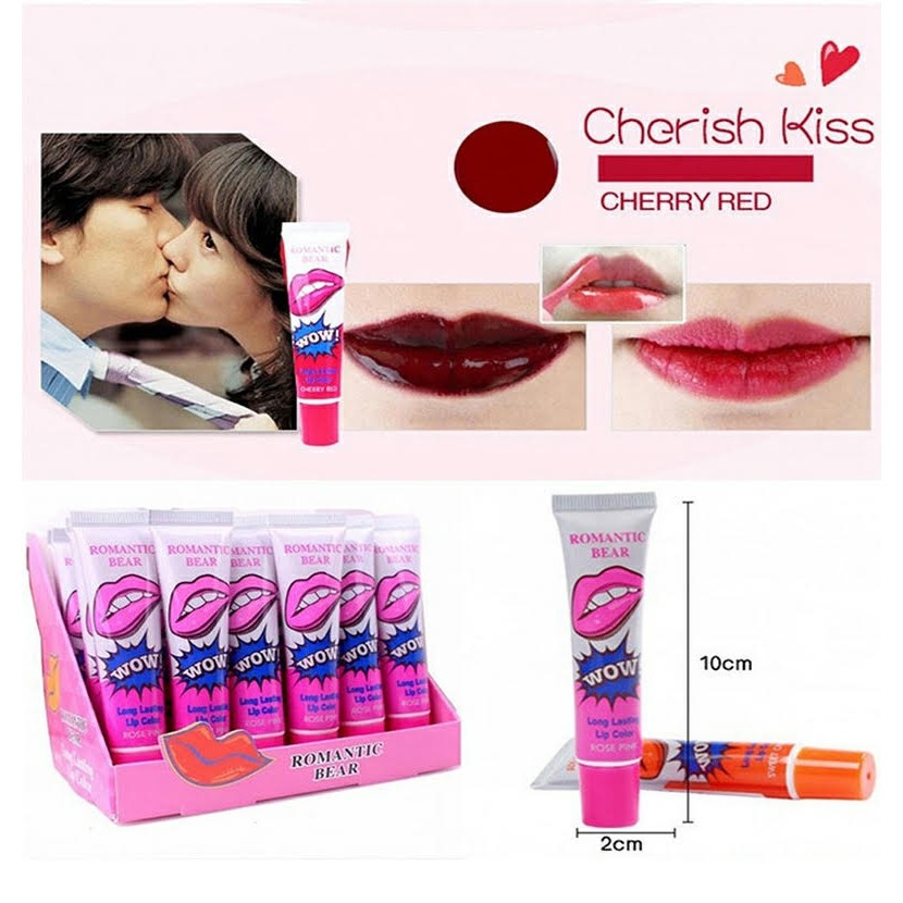 (hàng Mới Về) Son Môi Romantic Bear Wow Nhiều Màu Sắc Tùy Chọn | BigBuy360 - bigbuy360.vn