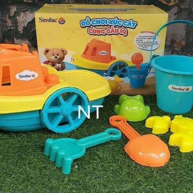 Bộ đồ chơi xúc cát cho bé