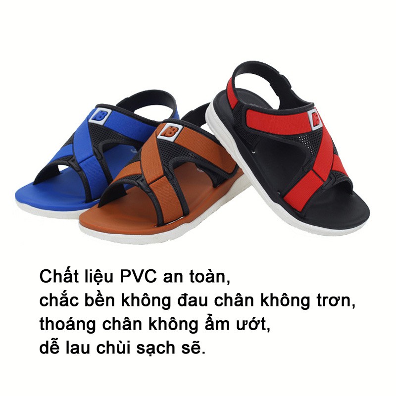 Sandal giày đi mưa bé trai 3-14 tuổi