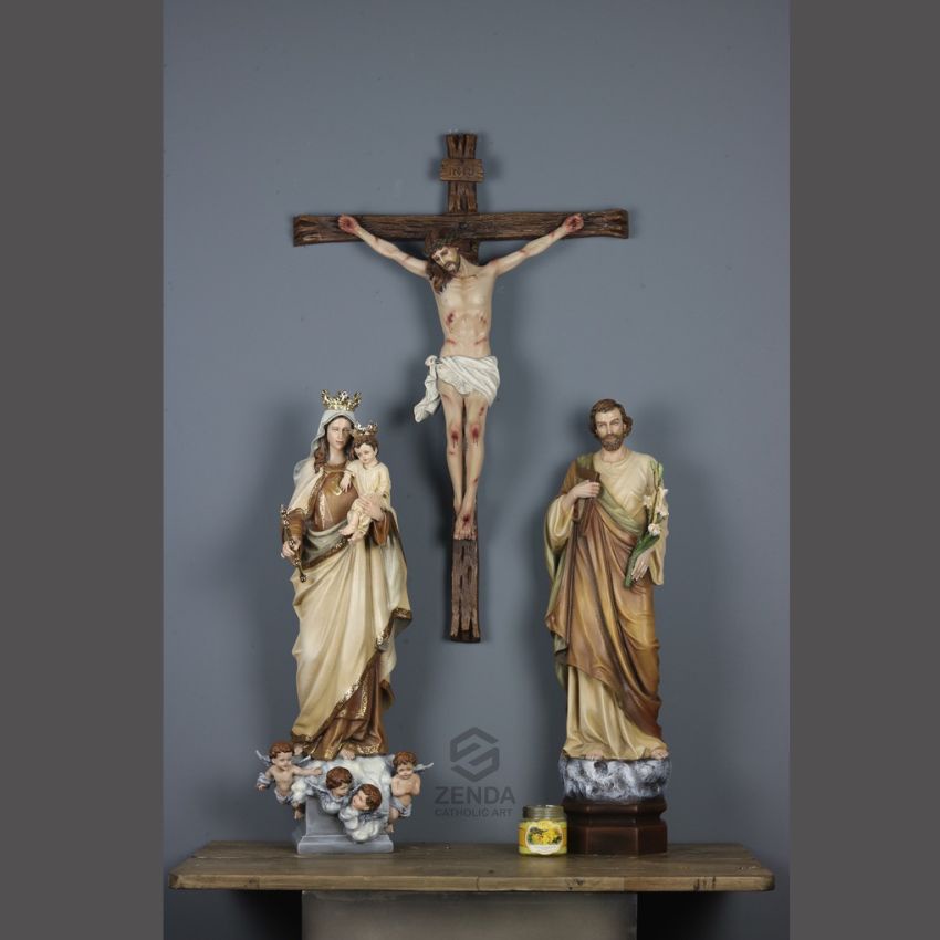 Bộ tượng bàn thờ Công Gíao ZENDA CATHOLIC ART được làm thủ công và chi