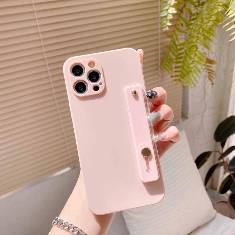 Ốp Điện Thoại Silicon Mềm Chống Sốc Có Giá Đỡ Cho iPhone 11 12 13 Pro Max X XS Max XR 7 8 Plus