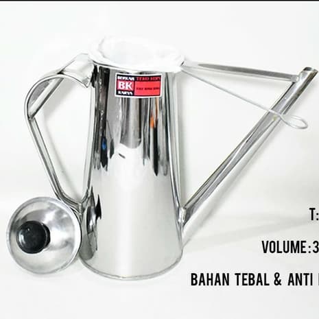 ☑Ấm Trà Bằng Thép Không Gỉ 27cm Phong Cách Thái Lan