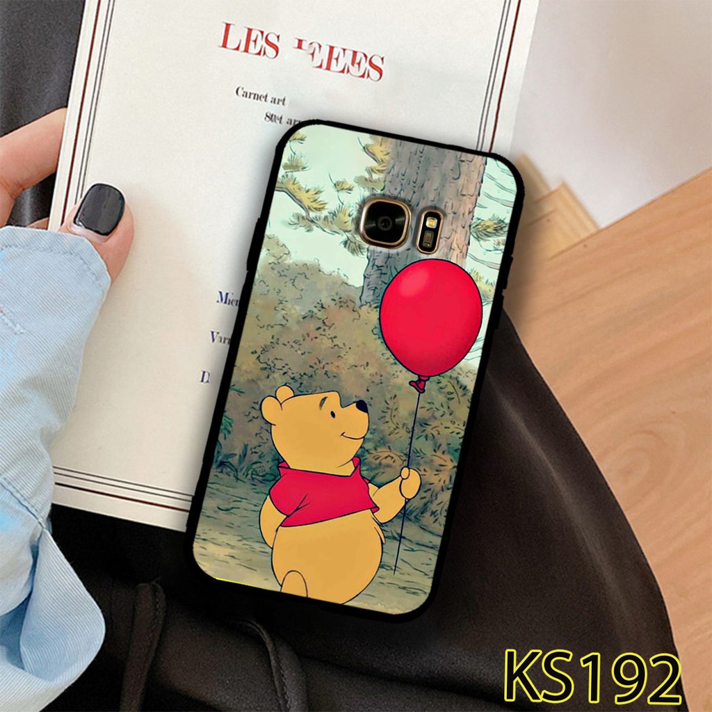 Ốp lưng Samsung S6/S6 Edge/S7/S7 Edge in hình Gấu Pooh  siêu đẹp, độc, lạ_KINGSTORE.HN_Ốp SS S6/S6E/S7/S7E