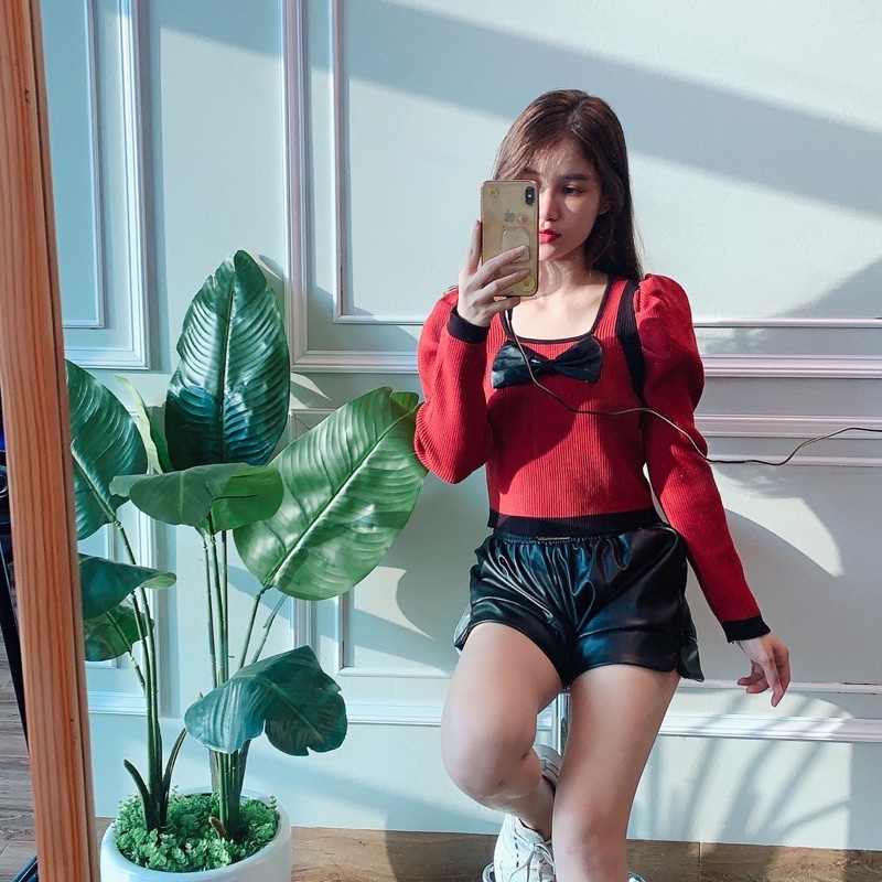 áo len nơ điệu | BigBuy360 - bigbuy360.vn