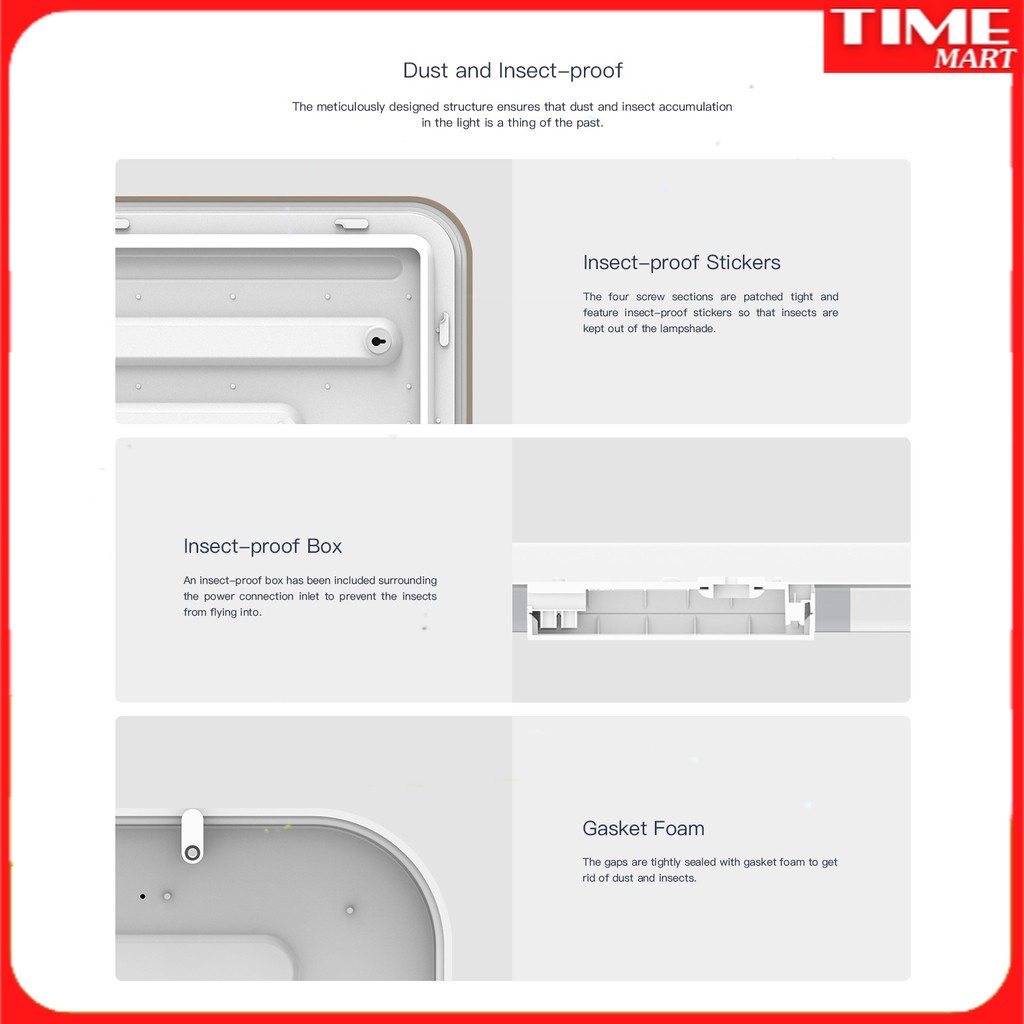 Đèn led ốp trần thông minh HALO 2020, YLXD49YL, 930X630 MM, 100W, RGB 16 TRIỆU MÀU [TIME_MART]