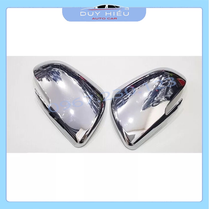 Bộ hai ốp gương, gáo gương xe KIA SELTOS mạ crom giúp chống xước, bảo vệ gương xe cao cấp không han gỉ