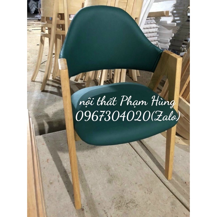 ghế gỗ mặt nệm, ghế chữ A