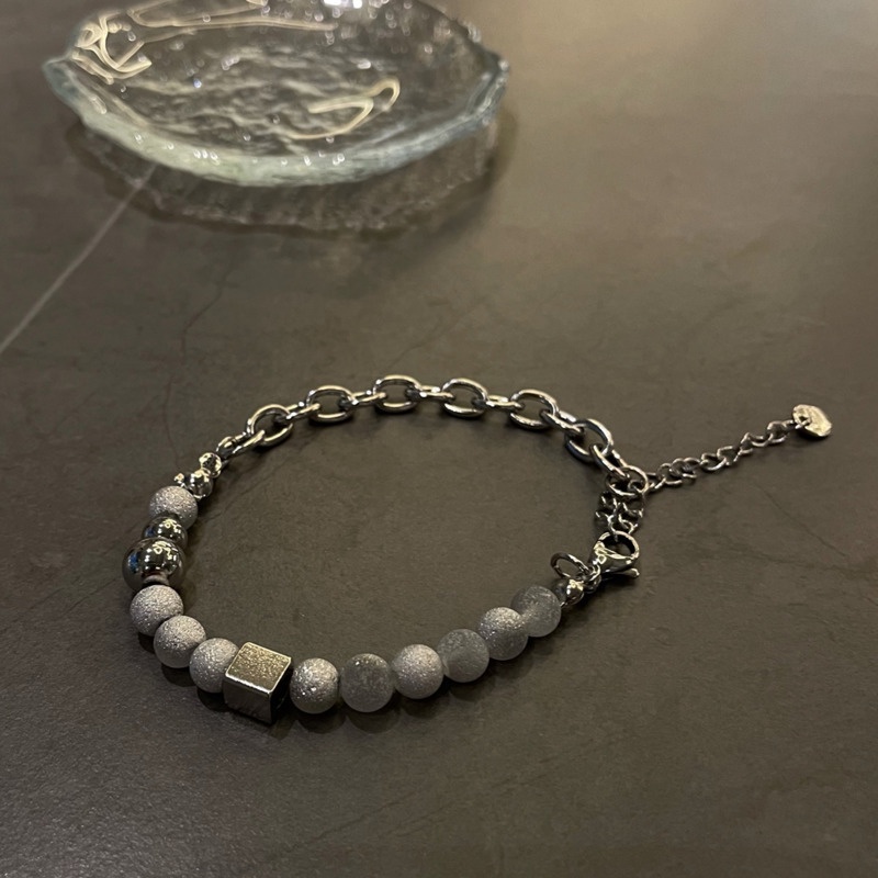 Vòng Tay Dây Xích Bằng Thép Titan Cao Cấp Sang Trọng