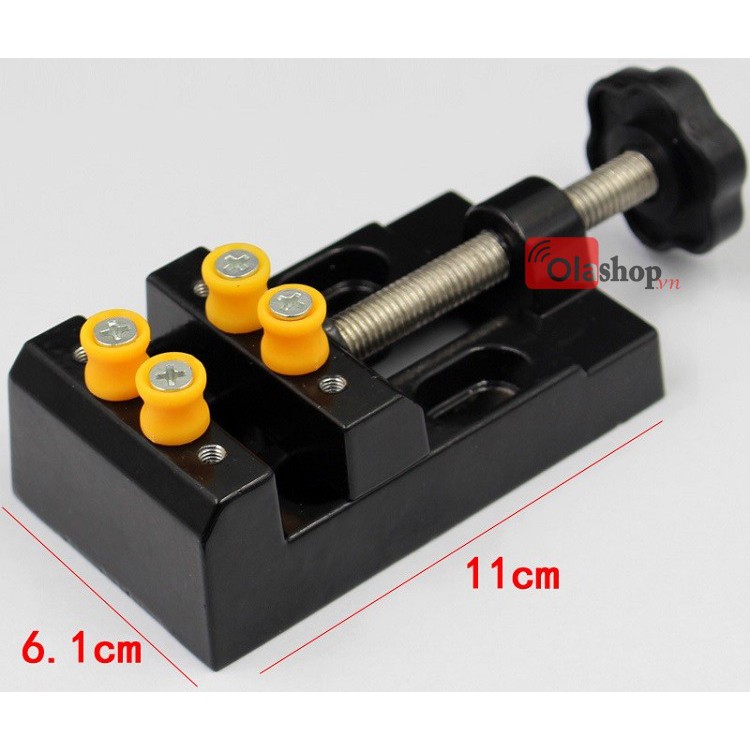 Ê tô mini Vise 8 lỗ để bàn nhỏ gọn