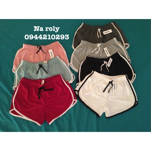 QUẦN SHORTS NỮ CHẤT THUN DA CÁ ĐỦ MẦU | BigBuy360 - bigbuy360.vn