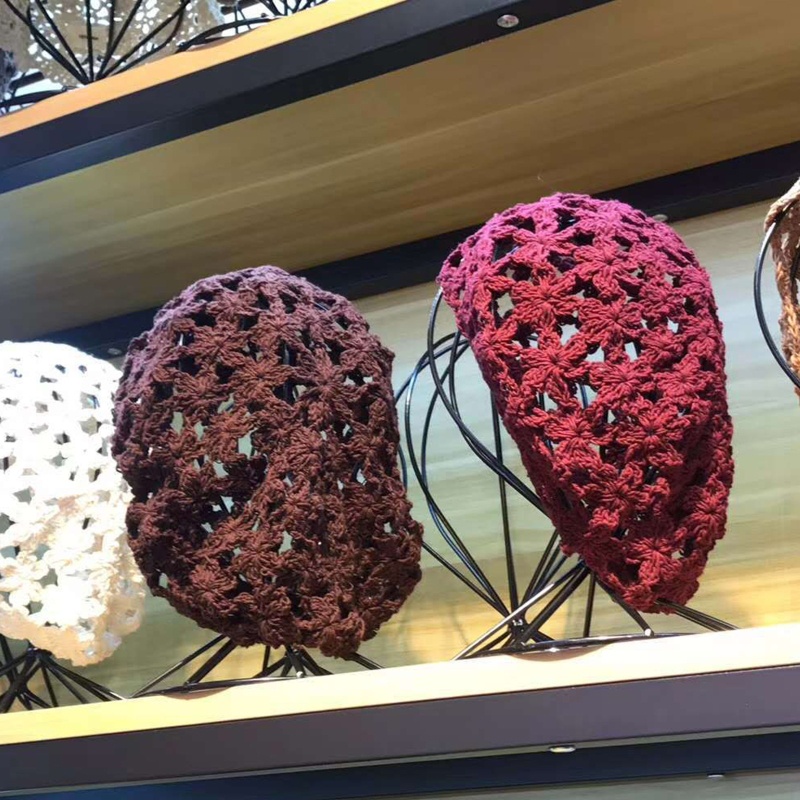 Mũ Beret Thoáng Khí Thời Trang Mùa Hè Cho Bạn Gái