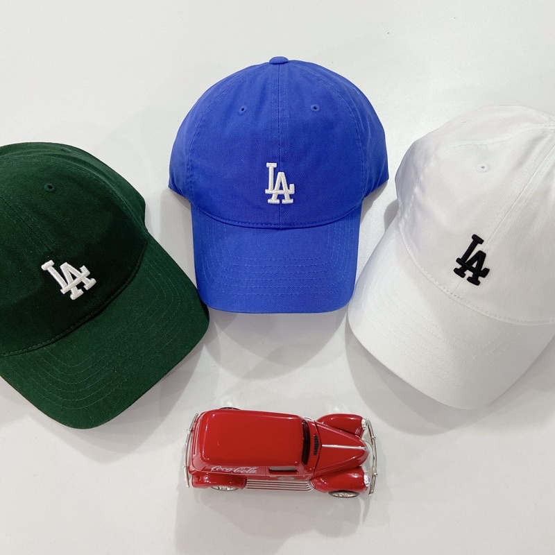 Nón cap lưỡi trai MLB la xanh, ny đen hàn quốc full tag authentic bao check
