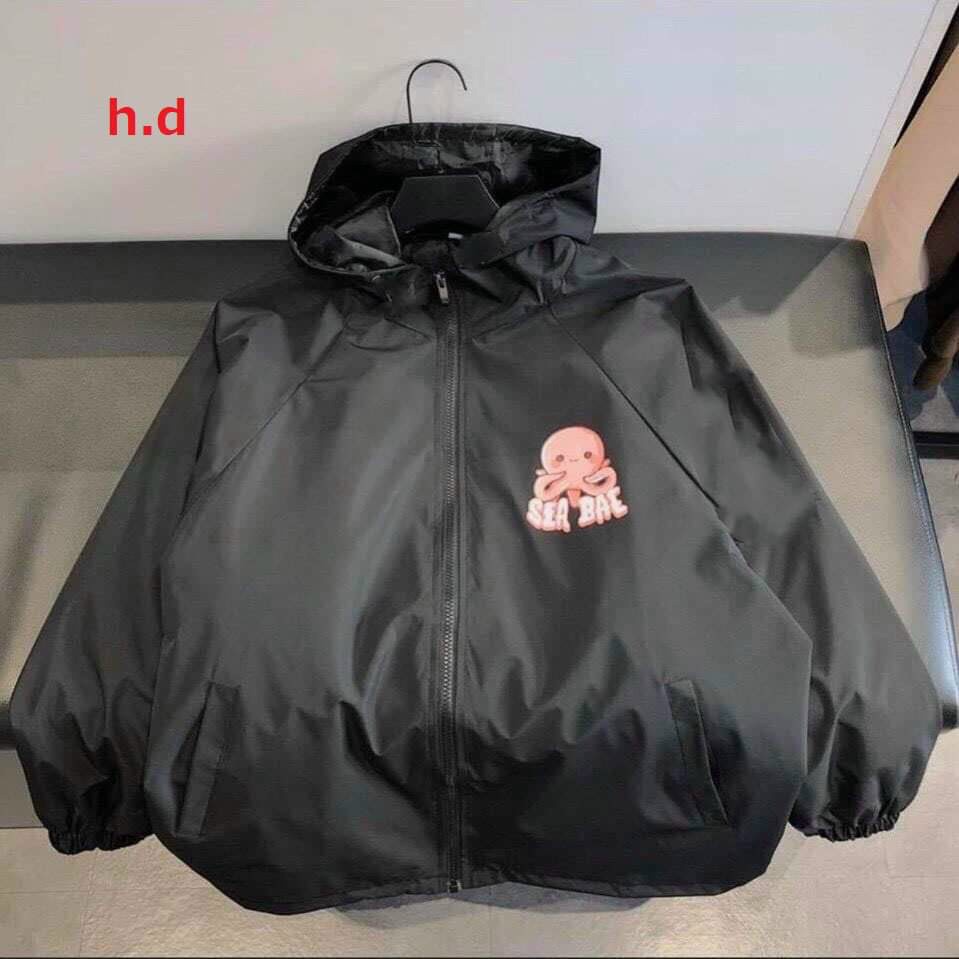 áo gió ,Áo Khoác Gió Nam Nữ Dù Cao Cấp Chất Siêu Đẹp Bomber Jackets Gió Nam Nữ BẠCH TUỘT SEA BAE bivita