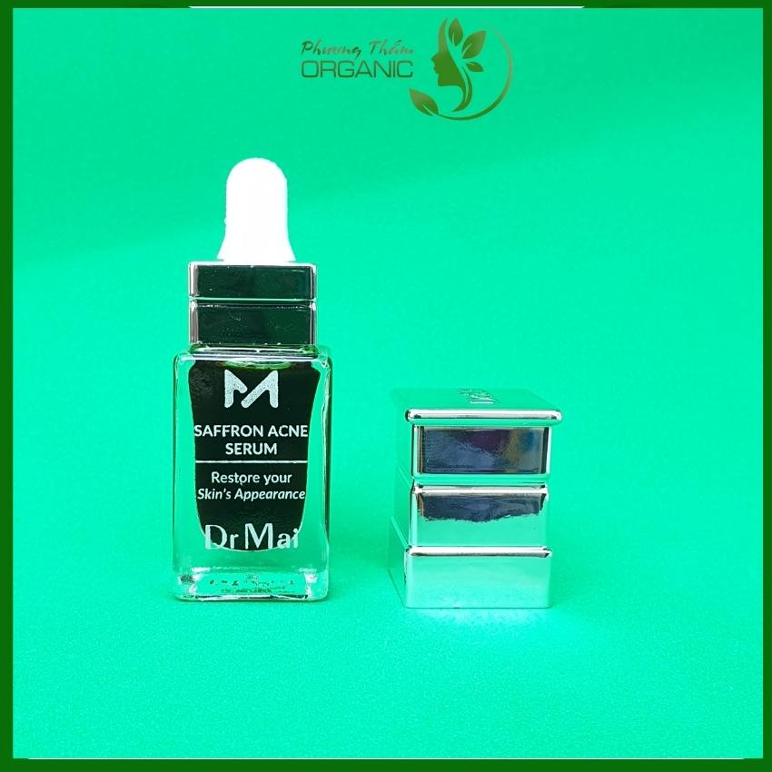 Dr Mai Mix saffron Serum sạch thâm mụn Dr Mai 6ml mẫu mới 2022, sạch thâm dưỡng da trắng sáng mịn màng