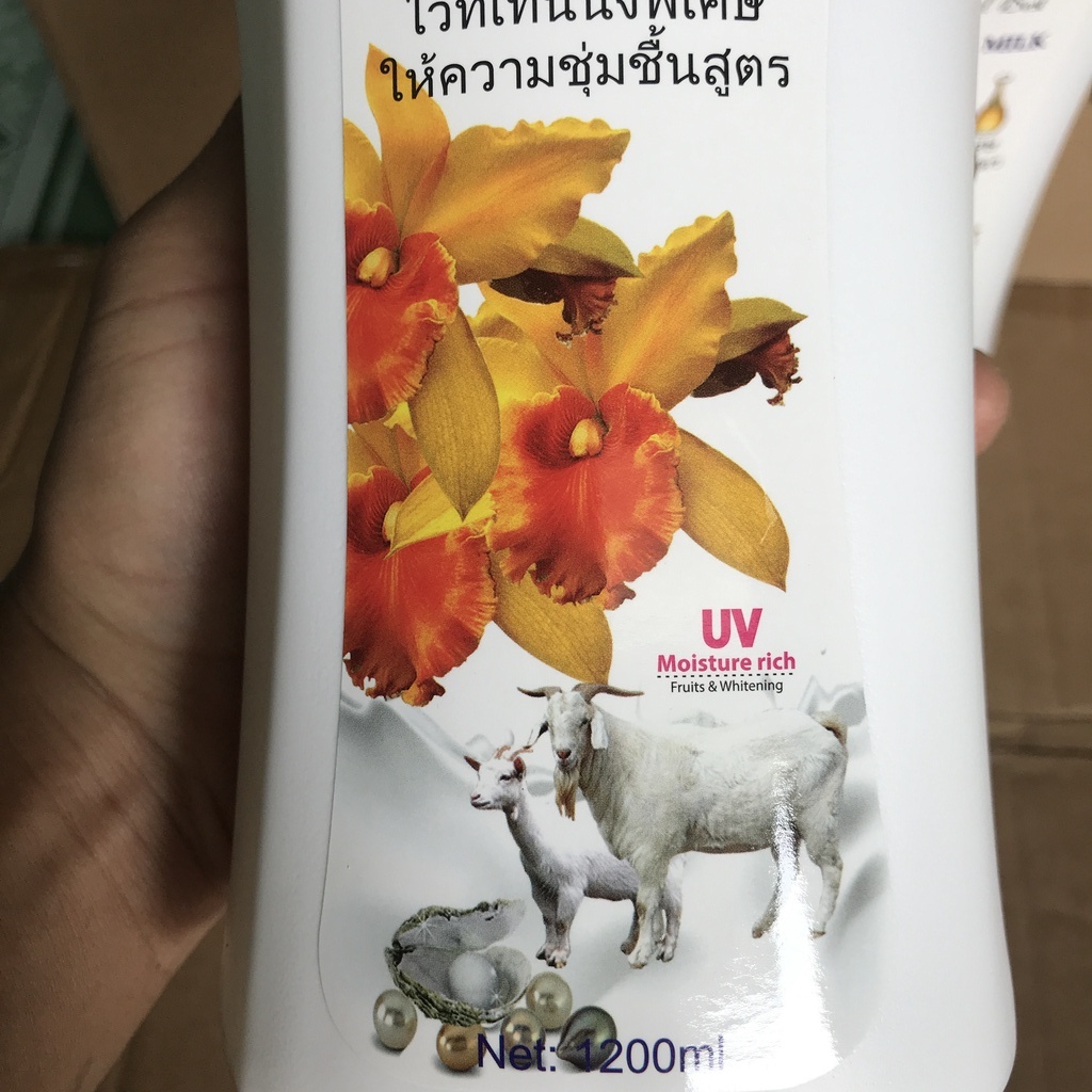 Sữa Tắm Dê Thái Lan V-FRESH 1200ml | Hương Thơm Sữa Dê Quý Phái | Sữa Tắm Cao Cấp | BigBuy360 - bigbuy360.vn