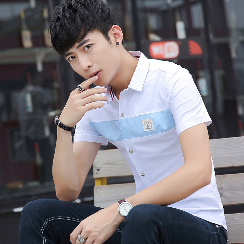 Áo sơ mi tay ngắn nam | BigBuy360 - bigbuy360.vn