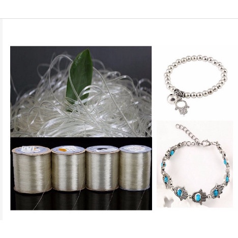 1 cuộn cước thun lớn 1000m đủ size size 0.6 - 0.8-1mm