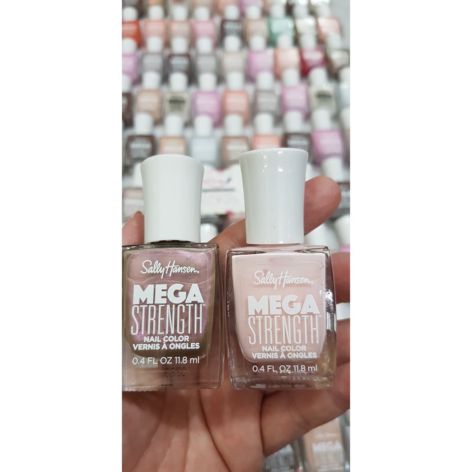 【Made In USA】Sơn móng tay Sally Hansen Mega Strength - Nail Polish | Chăm sóc móng