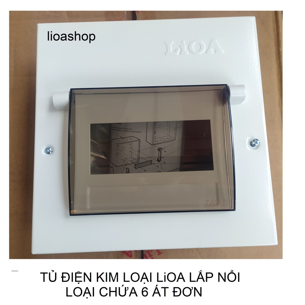 TỦ ĐIỆN KIM LOẠI LiOA LẮP NỔI - LOẠI TO