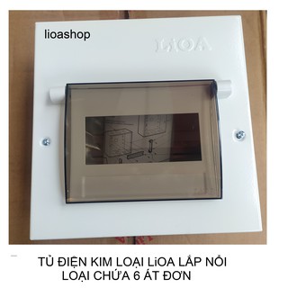 TỦ ĐIỆN KIM LOẠI LiOA LẮP NỔI - LOẠI TO