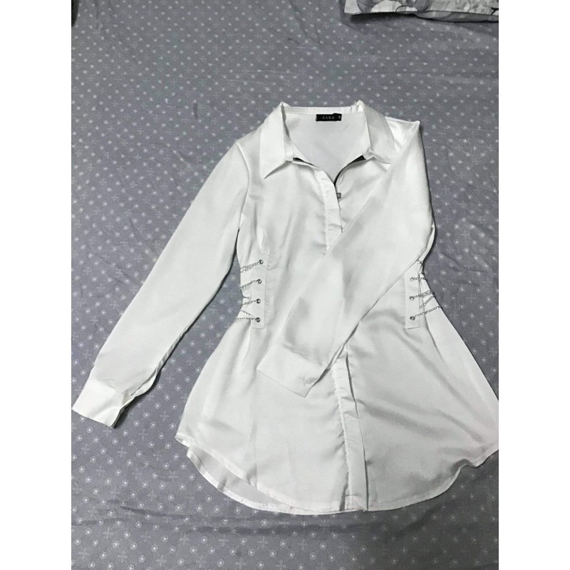 áo sơ mi trắng dài tay