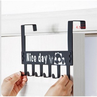 Móc quần áo treo cửa tủ N.DAY, móc treo đồ đa năng tiết kiệm diện tích không cần khoan tường