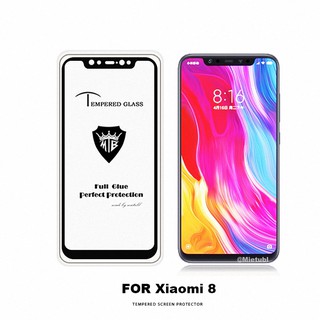 [ Xả tặng ] Xiaomi Mi 8 Kính cường lực hàng cao cấp Fullbox và Full keo toàn màn hình.