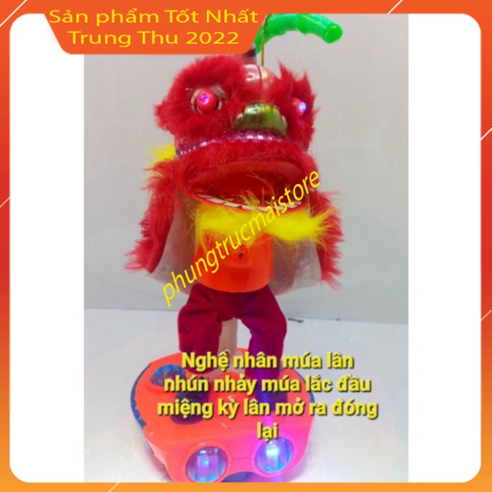 Đèn lồng trung thu múa lân nhạc Việt đồ chơi trẻ em phát sáng