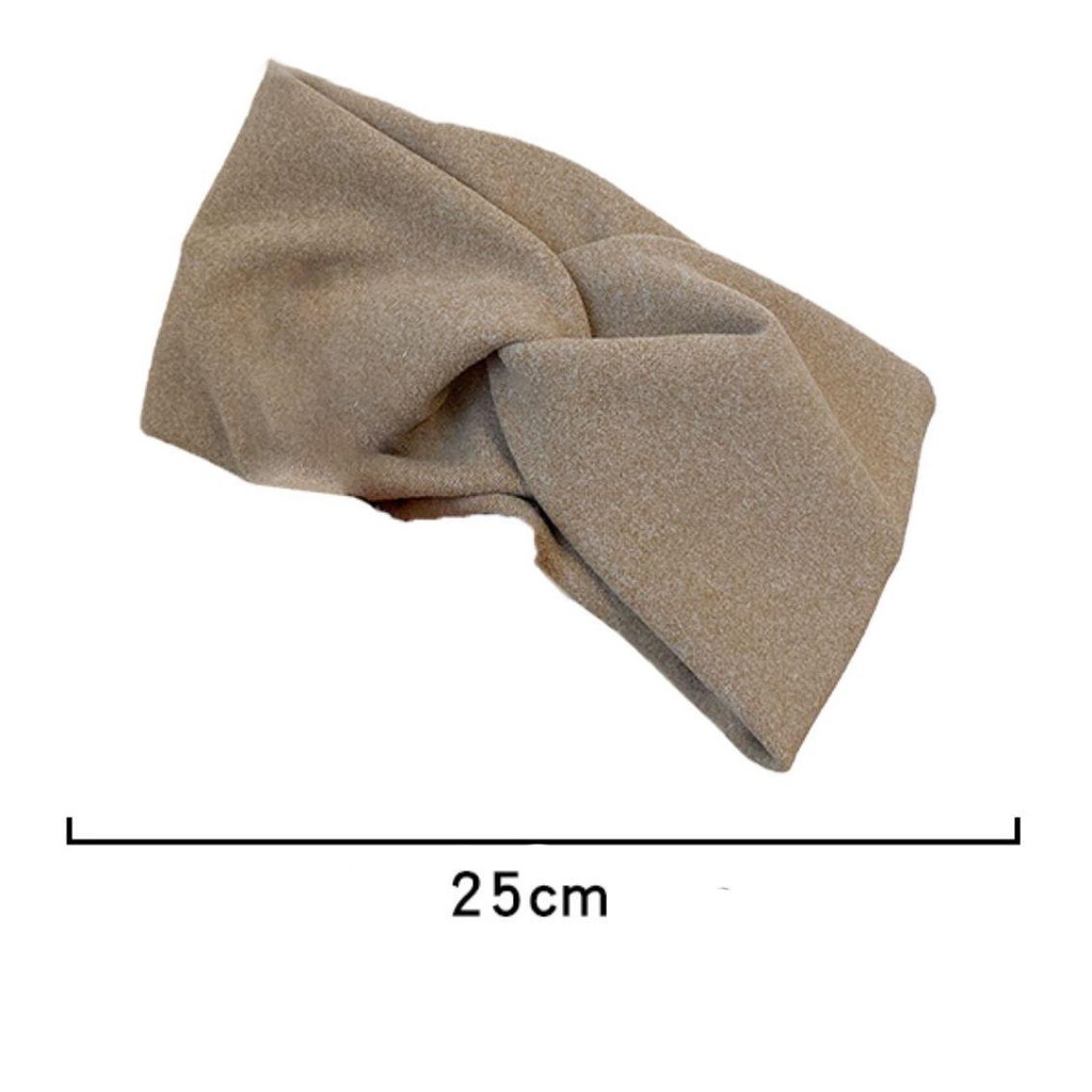 FUTURE New Turban Elasticity Headwear Wide-Brimmed Headbands Wide Cotton Bandana Women Fashion Hair Accessories Headpiece Hair Bands