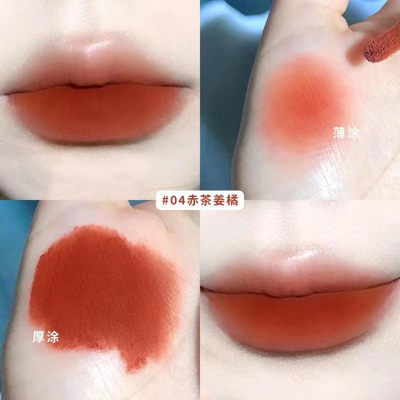 [Hàng mới về] Son Kem Lì CVZ Mềm Mịn Chống Thấm Nước Khô Môi Lâu Trôi Hàng Nội Địa Trung