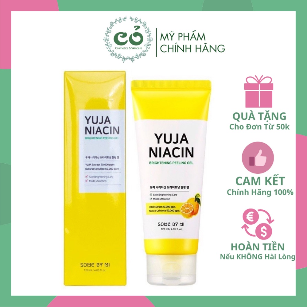 Gel Tẩy Da Chết Some By Mi YUJA Niacin Brightening Peeling Gel 120ml