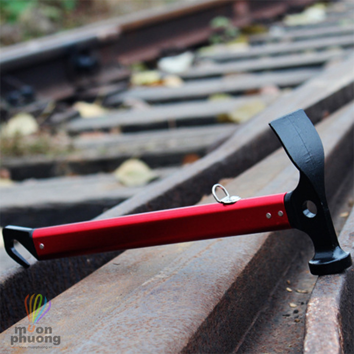 Búa đóng nhổ cọc dựng lều trại đa năng cán hợp kim nhôm - MUÔN PHƯƠNG SHOP