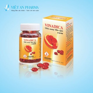 Dầu Gấc, Viên Nang Dầu Gấc VINADICA Lạc Việt, Phòng Ngừa Oxy Hóa, Tốt Cho Mắt, Tăng Đề Kháng, Lọ 100 Viên, vietanpharma