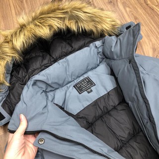 áo parka phao guess dư xịn