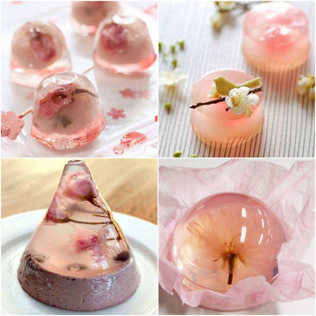 Hoa anh đào muối làm bánh gói 50-100g