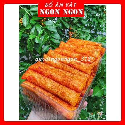 Bánh Bò xiên Vừng, Bánh Bò Quẩy Bò Vừng Miếng Loại Hộp Đặc Biệt Đồ Ăn Vặt