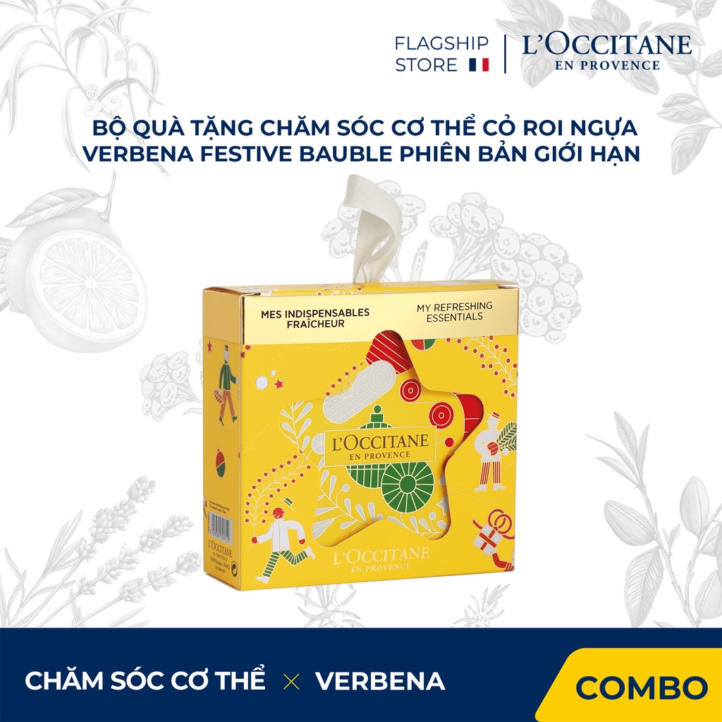 Bộ sản phẩm chăm sóc cơ thể chiết xuất Cỏ Roi Ngựa phiên bản giới hạn L'Occitane