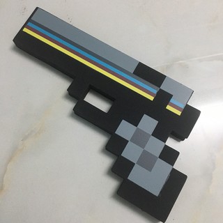 Đồ chơi súng lục đen minecraft