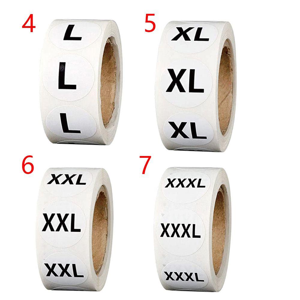 Cuộn 500 Miếng Dán Kích Thước M L XL Chuyên Dụng Cho Siêu Thị