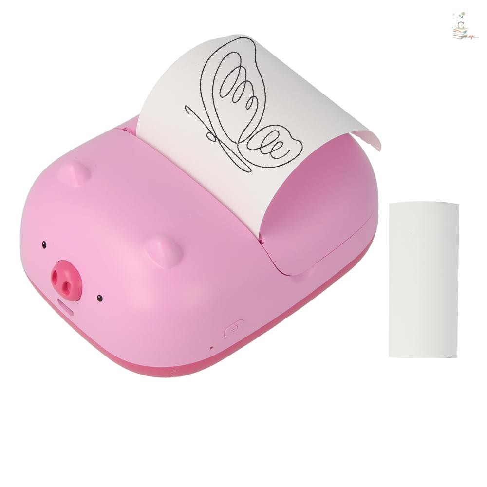 Máy In Ảnh Mini Bỏ Túi 200dpi Kèm 1 Cuộn Giấy In | BigBuy360 - bigbuy360.vn