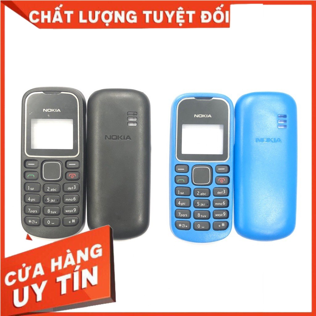 vỏ điện thoại giá rẻ, Vỏ điện thoại Nokia 1280 - 1202 Loại Xịn pin trâu sóng khỏe ngọc sơn moibile