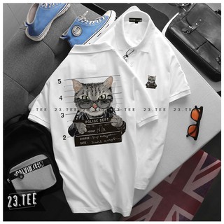 Áo Polo nam cổ bẻ Cat Prisoner vải cá sấu Cotton xuất xịn,chuẩn form