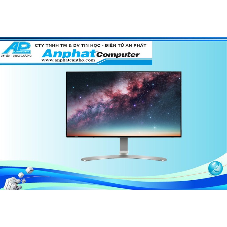 Màn hình máy tính LG IPS 24'' Full HD Thiết kế không viền 4 cạnh Loa 5W 24MP88HV-S - Hàng chính hãng - Bảo hành 24 tháng