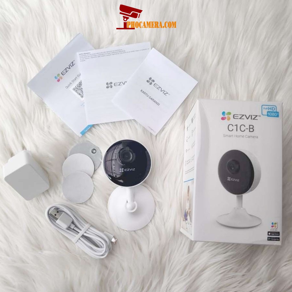 Camera Wifi Không Dây EZVIZ C1C-B Full HD 1080P góc rộng hàng chính hãng