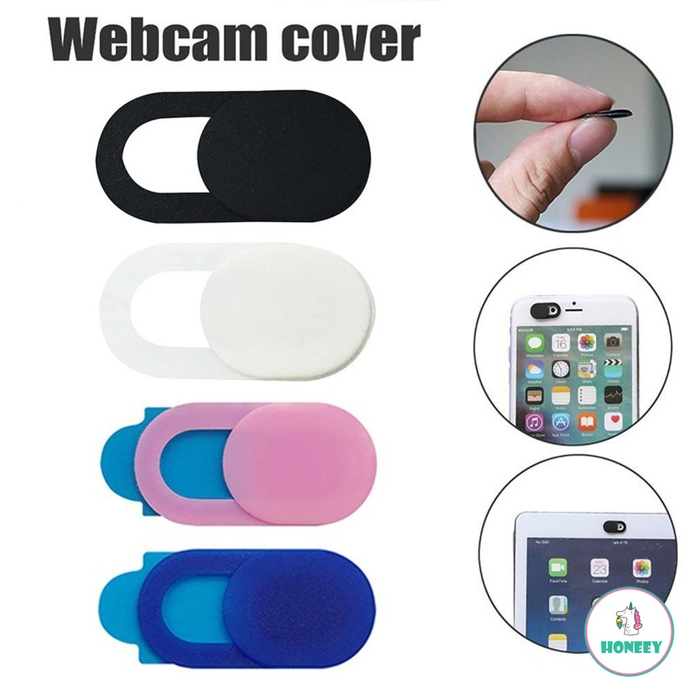 Nắp che webcam / camera điện thoại / IPad / Laptop / PC / Macbook / máy tính bảng bằng nhựa thông dụng